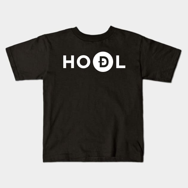 Hodl Dogecoin Kids T-Shirt by DogeArmy